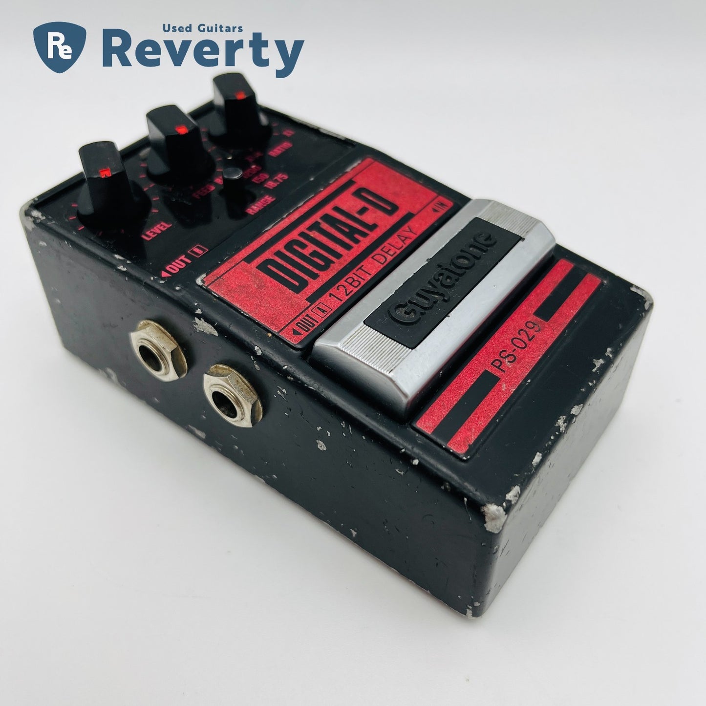 Guyatone 12bit Delay Digital-D PS-029 Guitar Effect Pedal Made in Japan Used