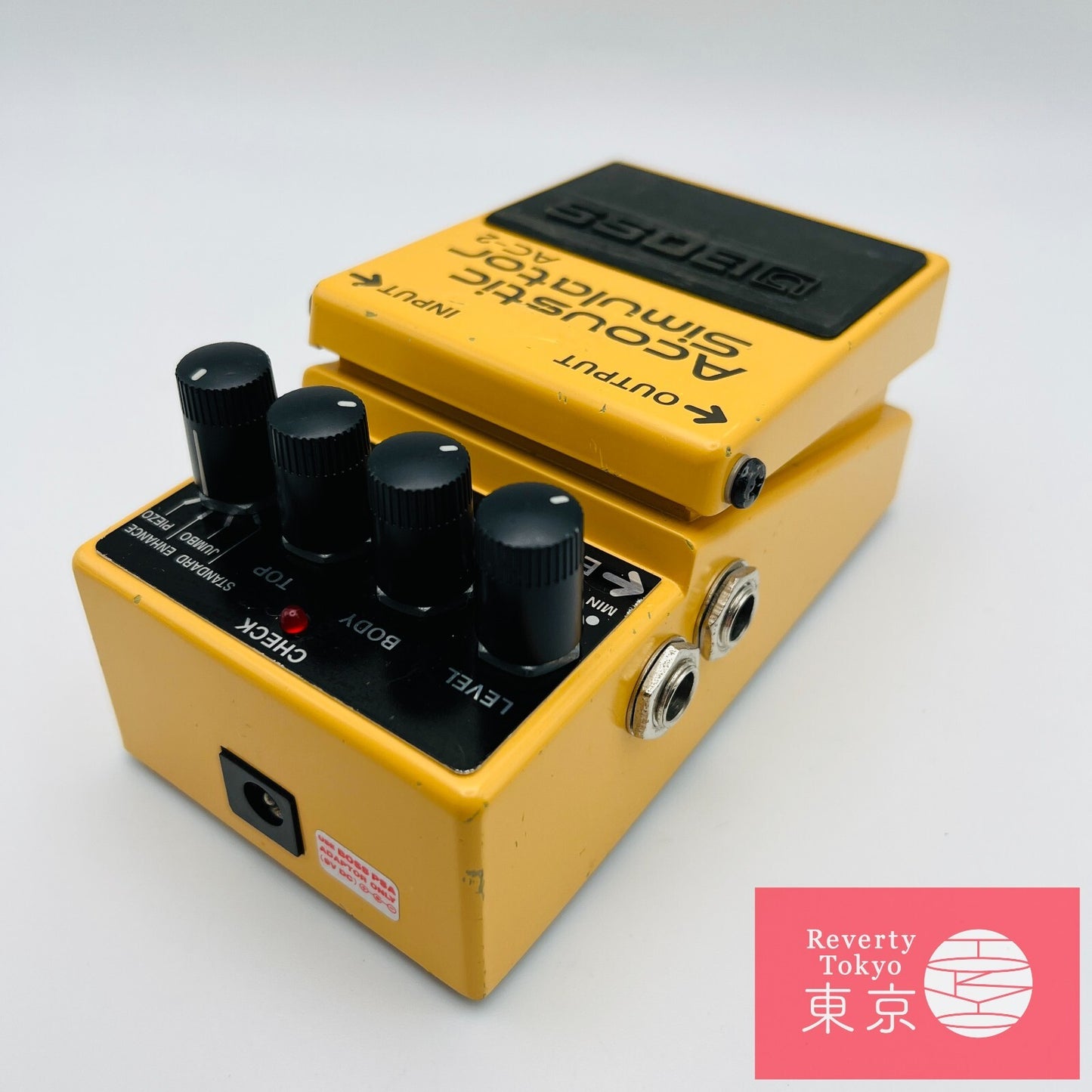 Boss AC-2 Acoustic Simulator (Silver Label) Guitar Effect Pedal with Box Used