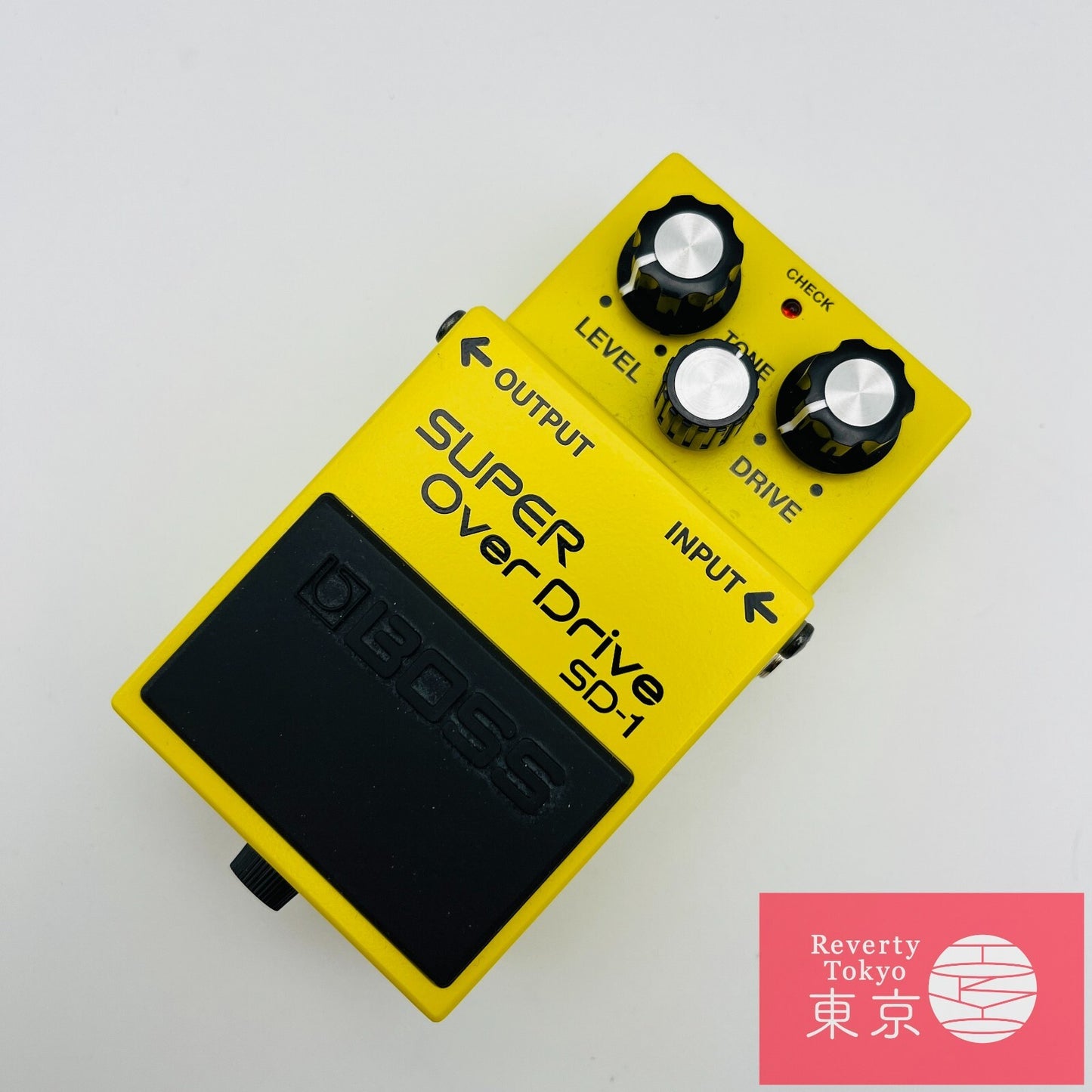 Boss SD-1 Super OverDrive Guitar Effect Pedal Made in Malaysia with Box Used
