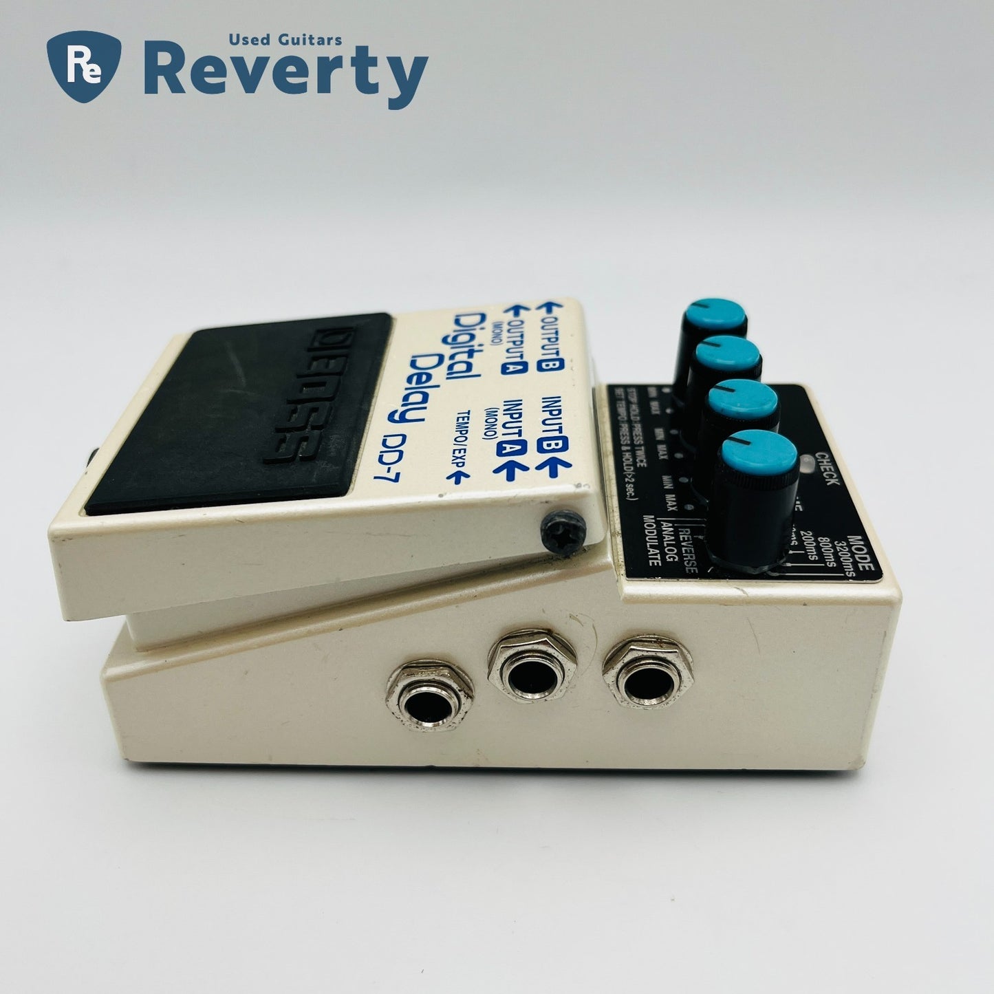 Boss DD-7 Digital Delay Guitar Effect Pedal Made in Taiwan Used
