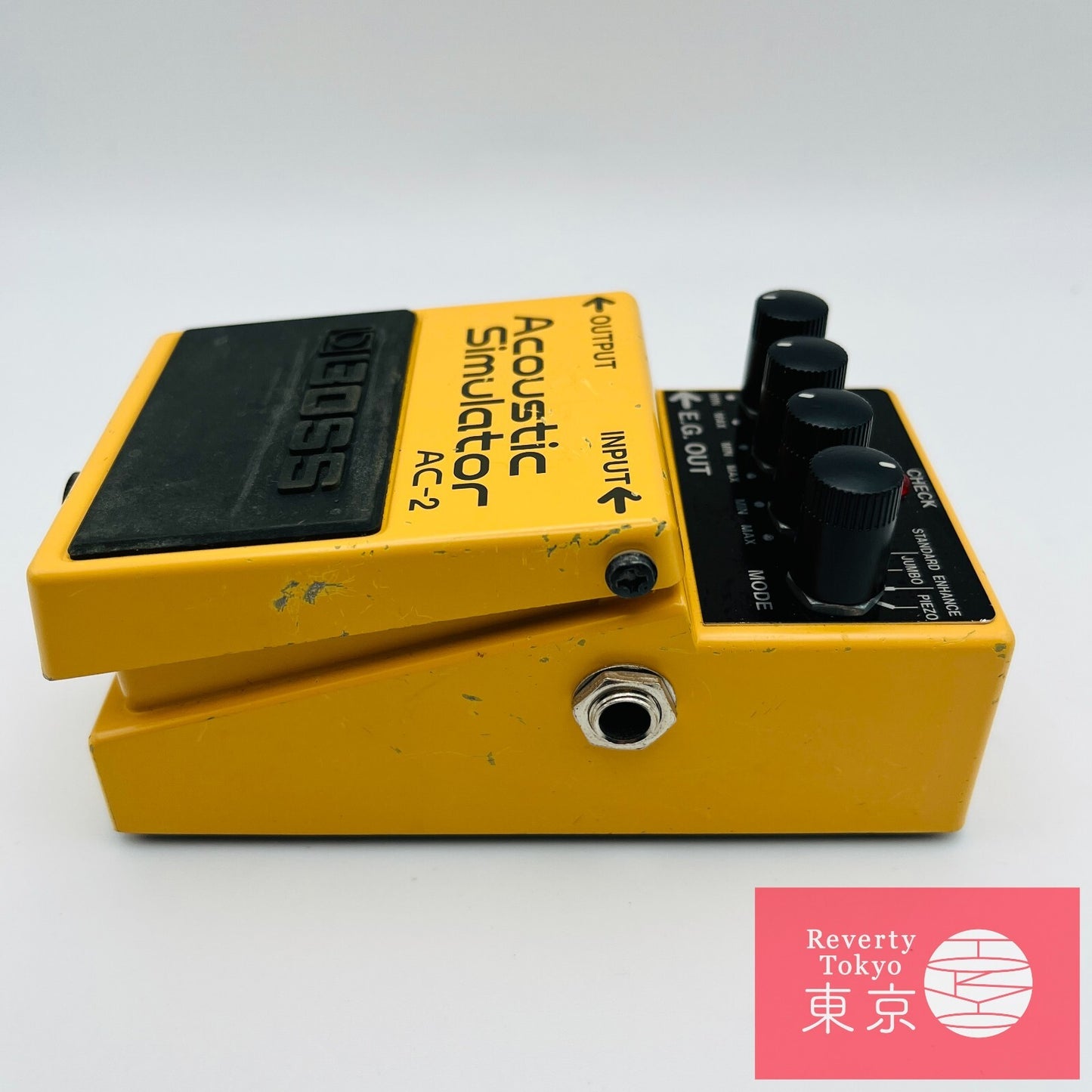 Boss AC-2 Acoustic Simulator (Silver Label) Guitar Effect Pedal with Box Used