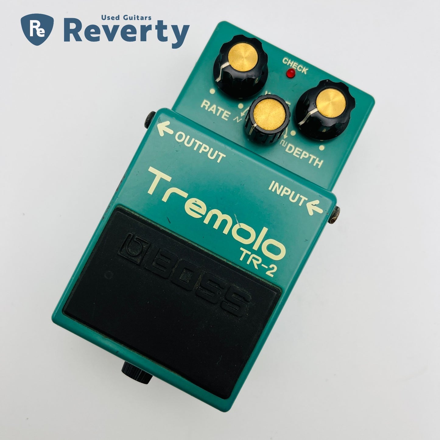 Boss TR-2 Tremolo (Silver Label) 1990s Guitar Effect Pedal Used