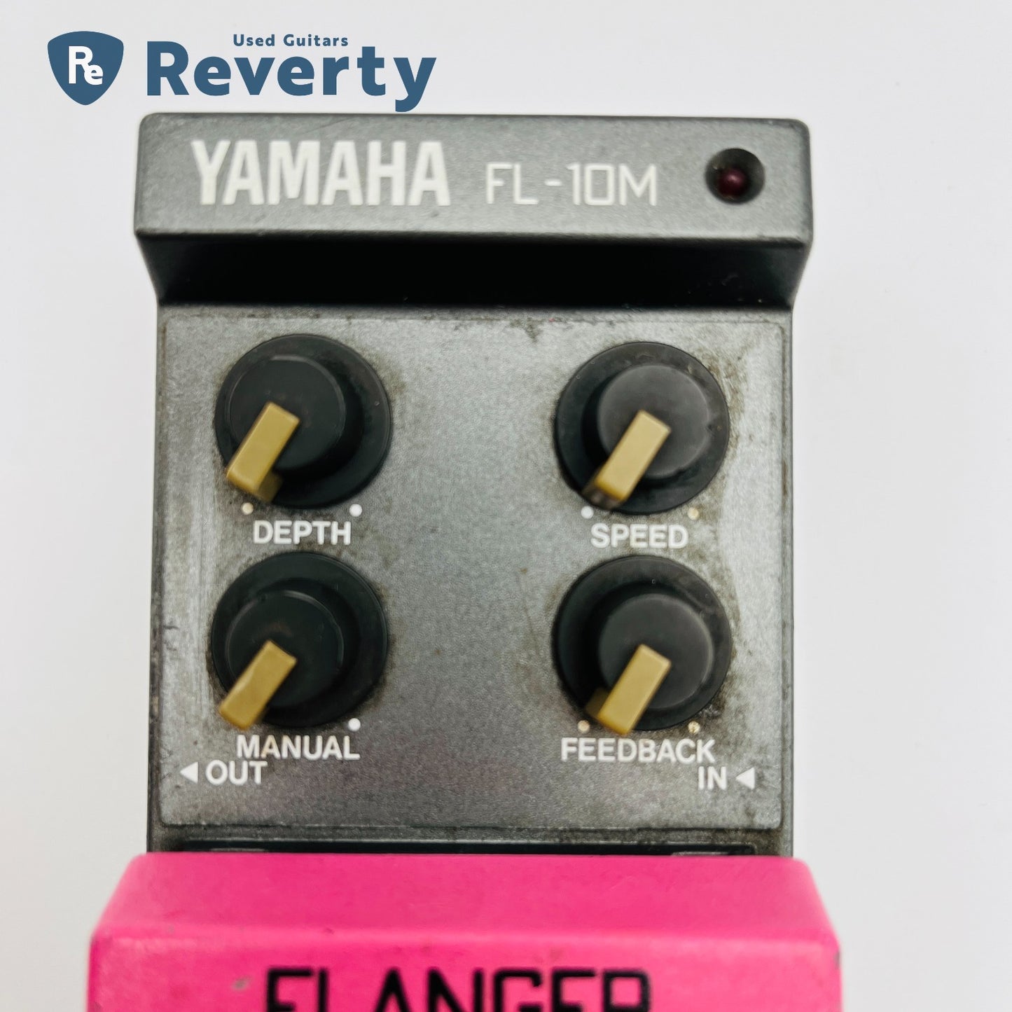 Yamaha FL-10M Analog Flanger Vintage Guitar Effect Pedal Made in Japan Rare Used