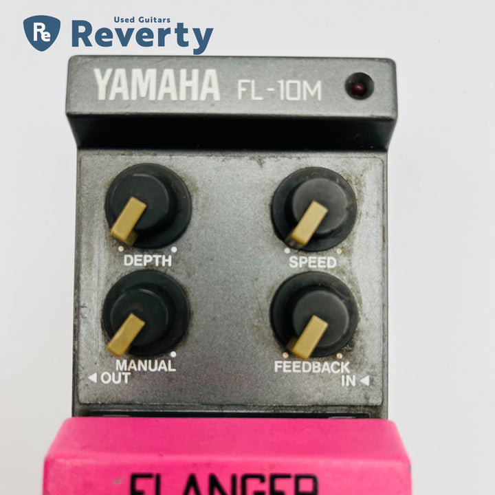 Yamaha FL-10M Analog Flanger Vintage Guitar Effect Pedal Made in Japan Rare Used