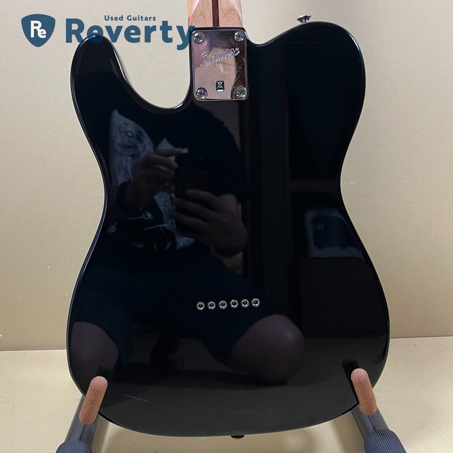 Squier Electric Guitar Avril Lavigne Signature Telecaster Black with Star Inlay