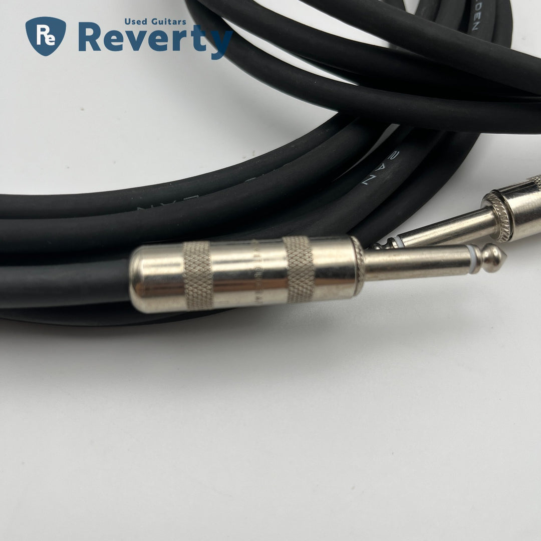 Belden 8412 ROHS 2AN Guitar Cable 2.5m(8.2ft) &amp; 4.5m(14.8ft) Black Used