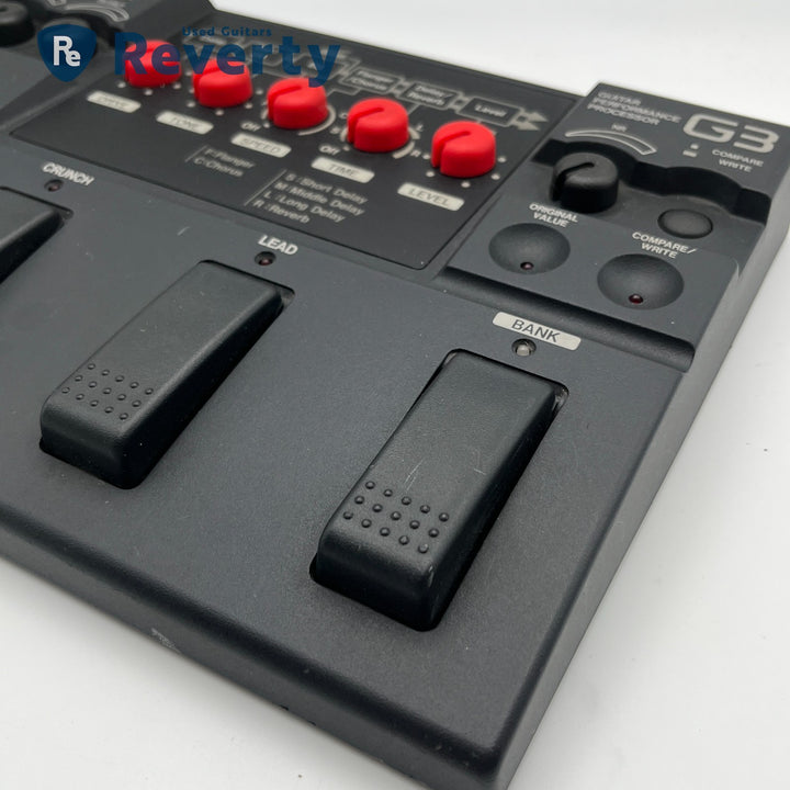 Korg G3 Guitar Multi-Effects Processor Pedal Black Made in Taiwan Used