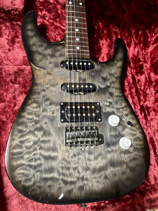 Bill Lawrence VR-402 Black Sunburst Electric Guitar Used