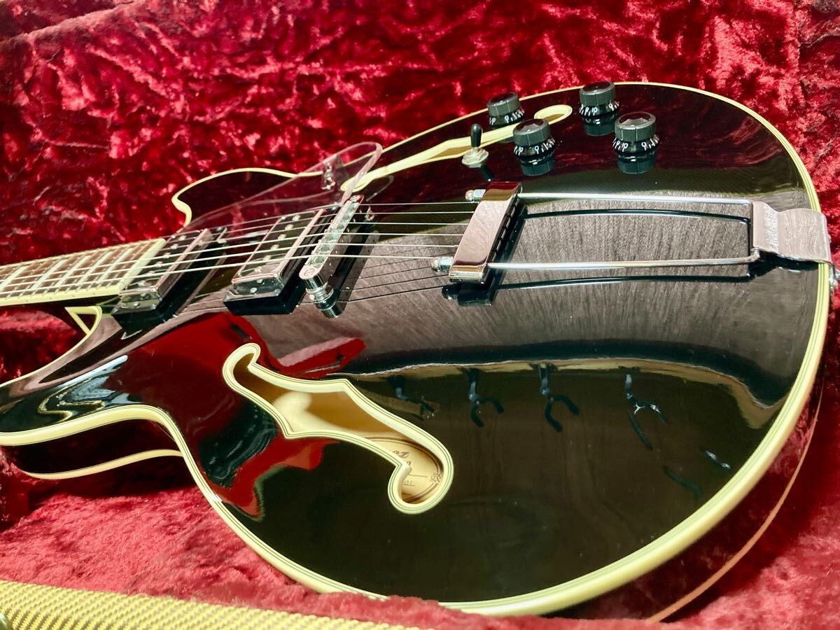 Ibanez ASR75 BK Artcore Series Semi Hollow Electric Guitar Used