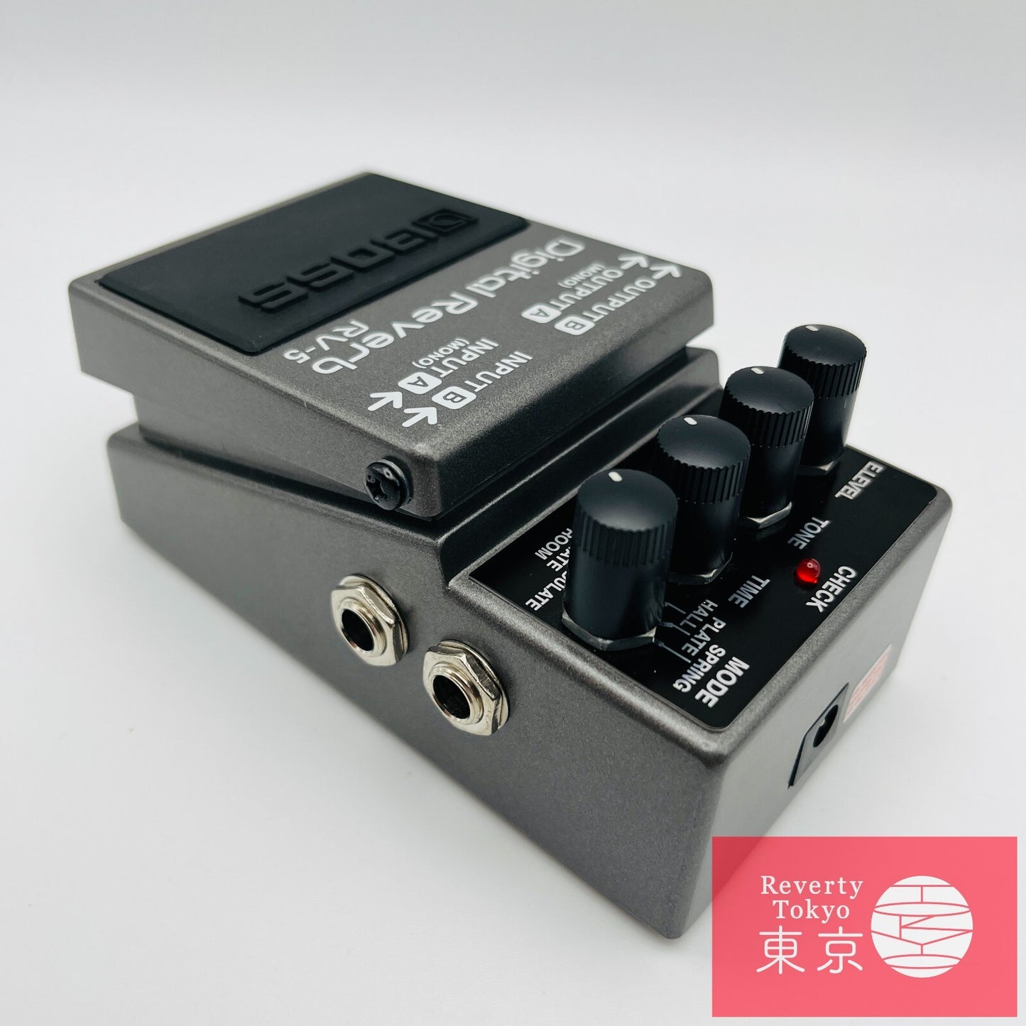 Boss RV-5 Digital Reverb Guitar Effect Pedal Made in Taiwan Used