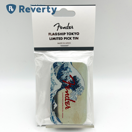 Fender Flagship Store Tokyo Limited Pick TIn HOKUSAI 351 12 Picks Set Brand new