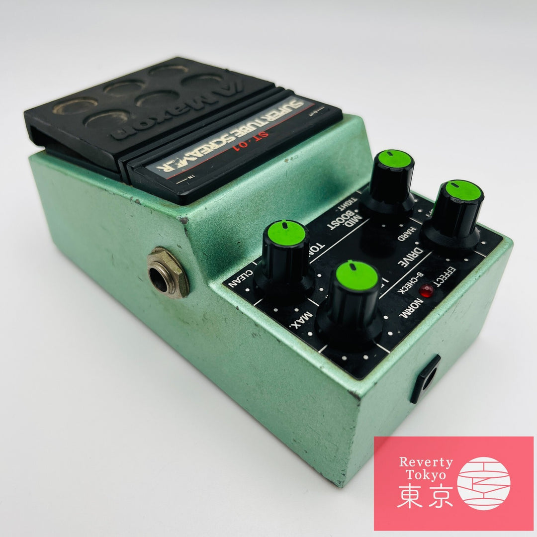 Maxon ST-01 Super Tube Screamer Guitar Effect Pedal Made in Japan Used
