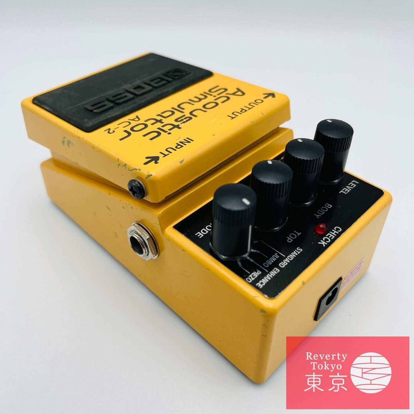 Boss AC-2 Acoustic Simulator (Silver Label) Guitar Effect Pedal with Box Used