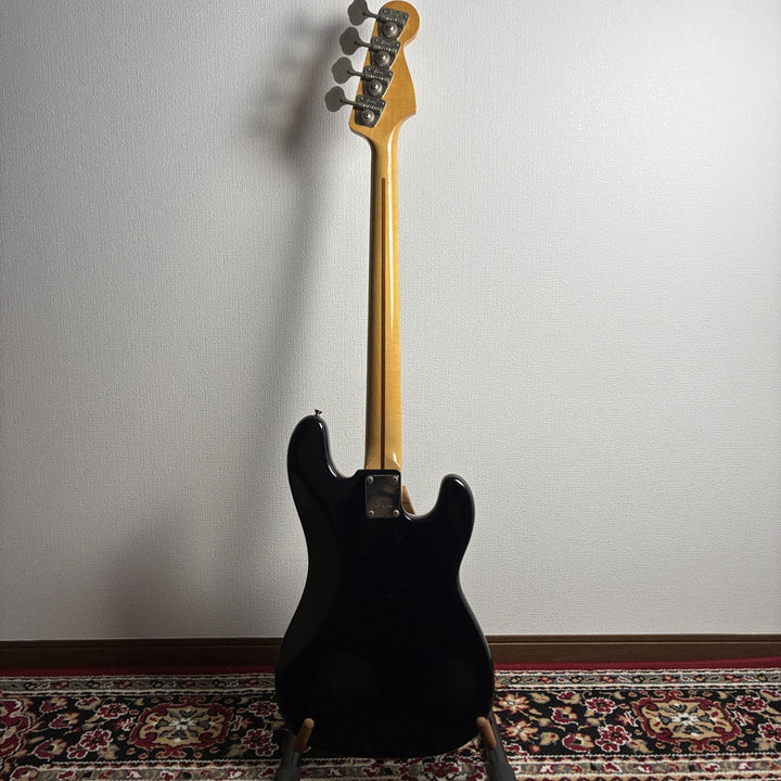 1976 Greco PB-500 Precision Bass Left-Handed Black Maple Neck Lefty MIJ Japan