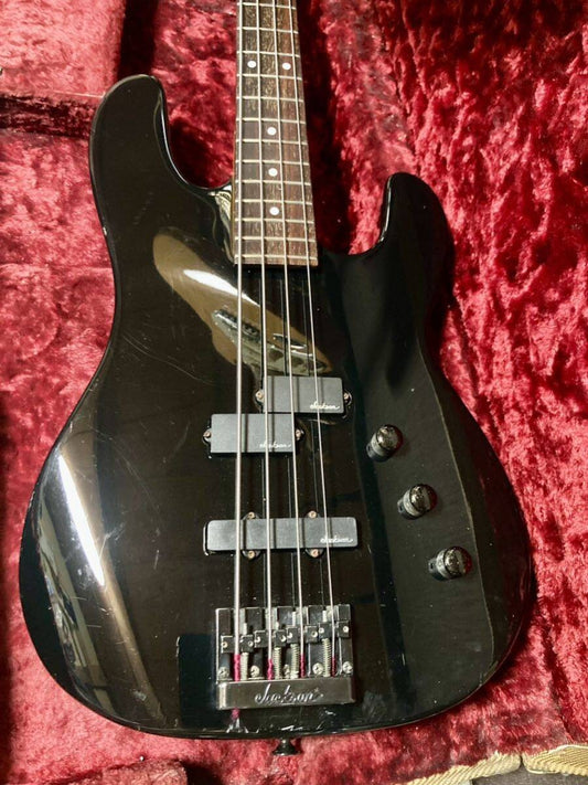 Charvel Model-2B Black PJ Style Electric Bass Guitar Used