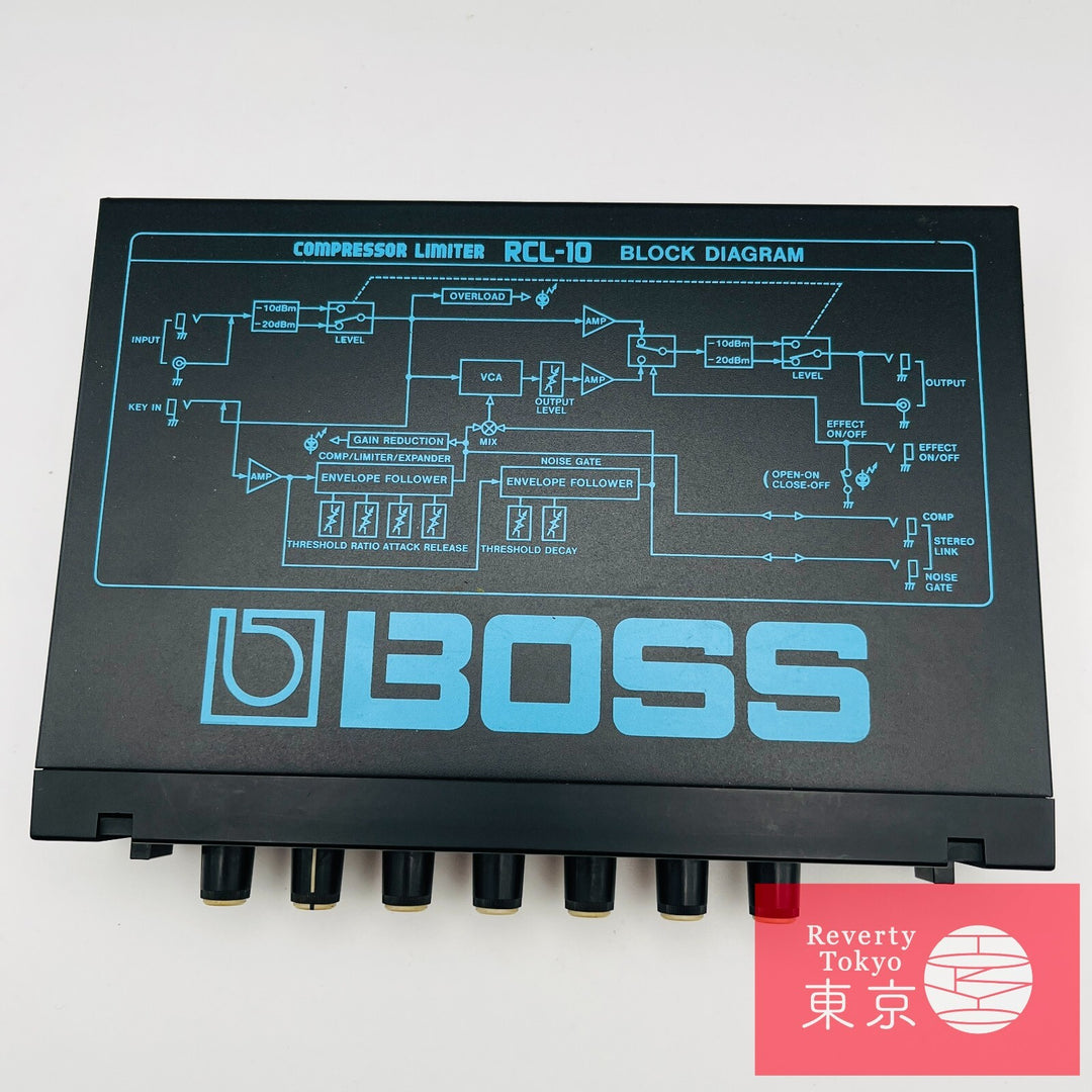 Boss RCL-10 Micro Rack Series Compressor Limiter 1980s Made in Japan Used