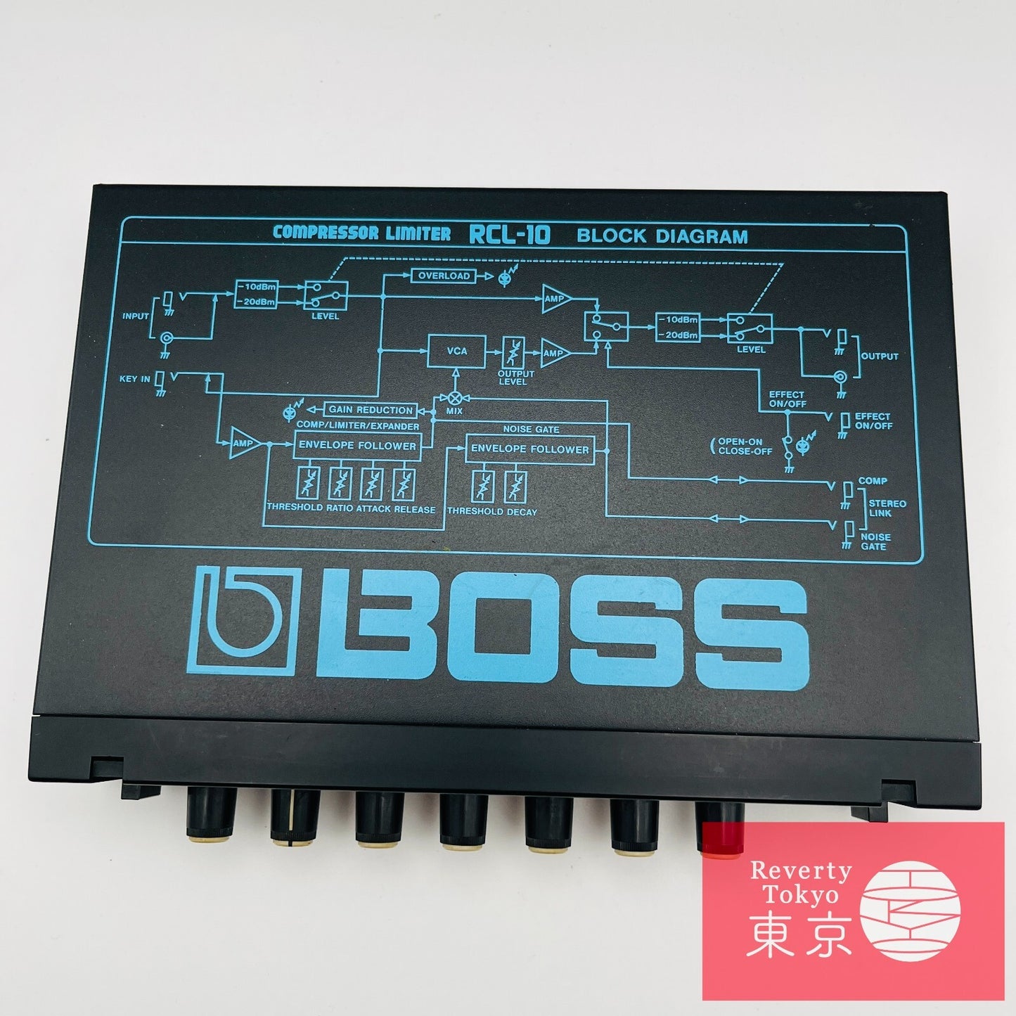 Boss RCL-10 Micro Rack Series Compressor Limiter 1980s Made in Japan Used
