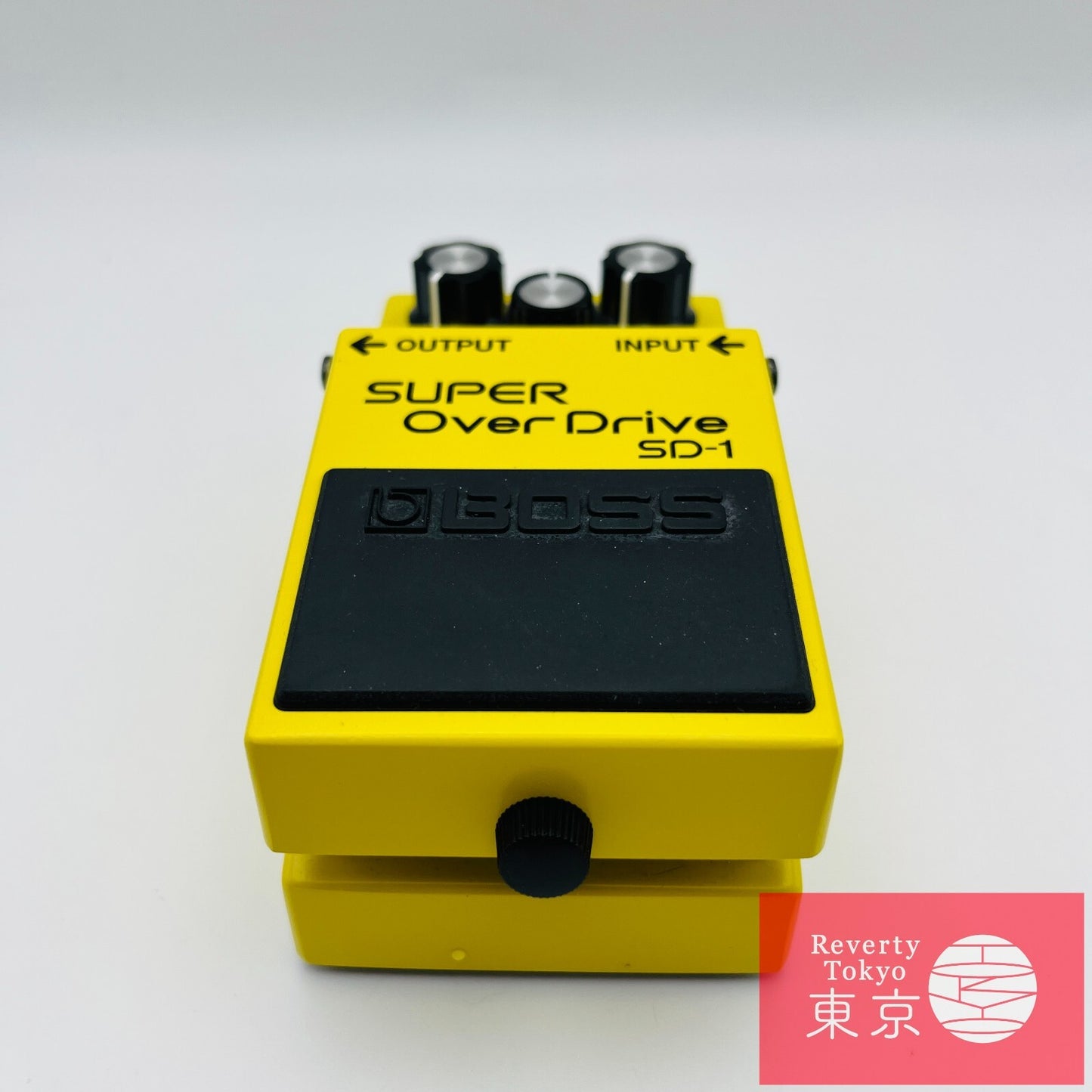 Boss SD-1 Super OverDrive Guitar Effect Pedal Made in Malaysia with Box Used