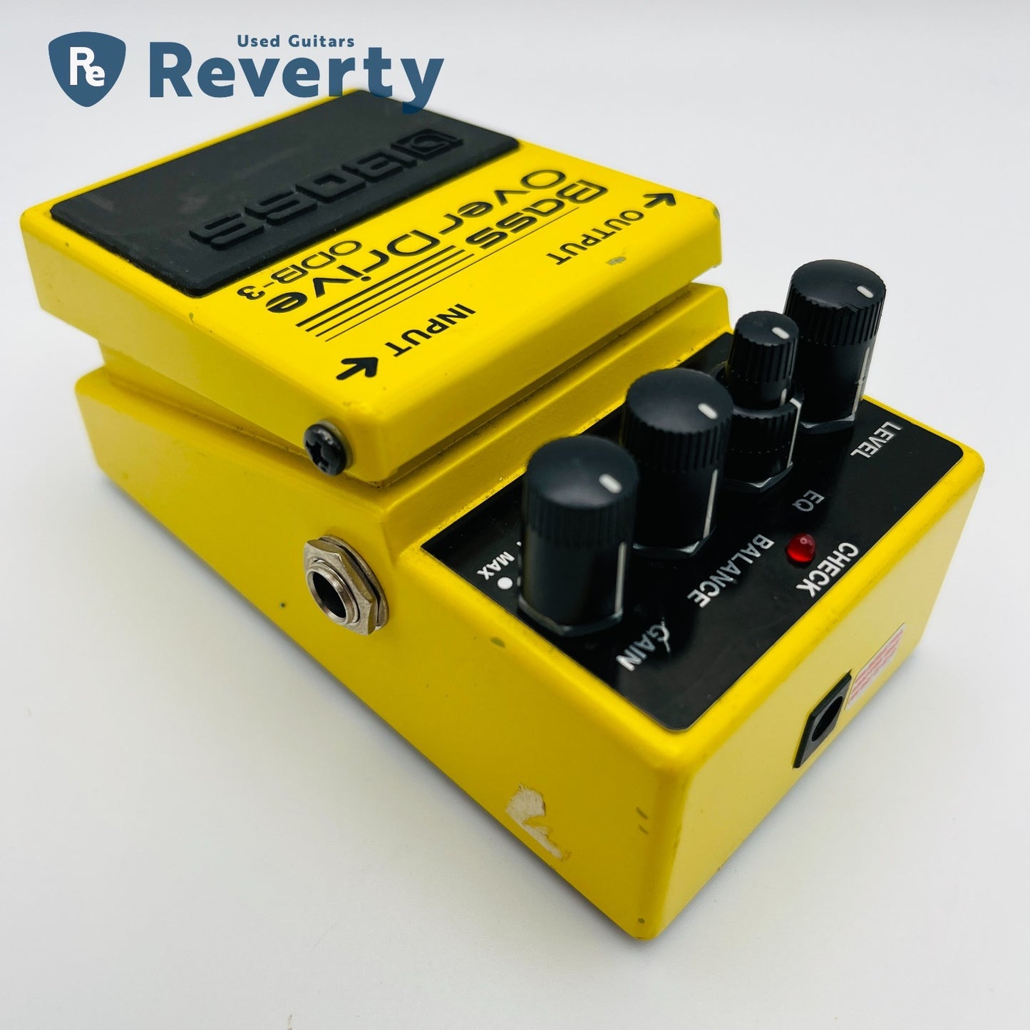 Boss ODB-3 Bass OverDrive Effect Pedal Made in Taiwan Silver Label Used