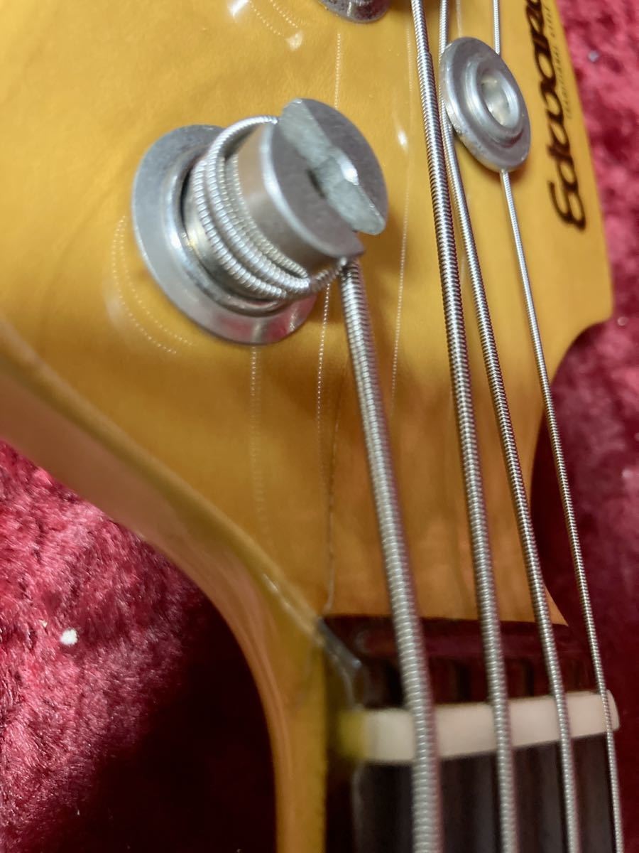Edwards E-JB-87R LT Jazz Bass Lacquer Taste Series 2005 Electric Bass Guitar