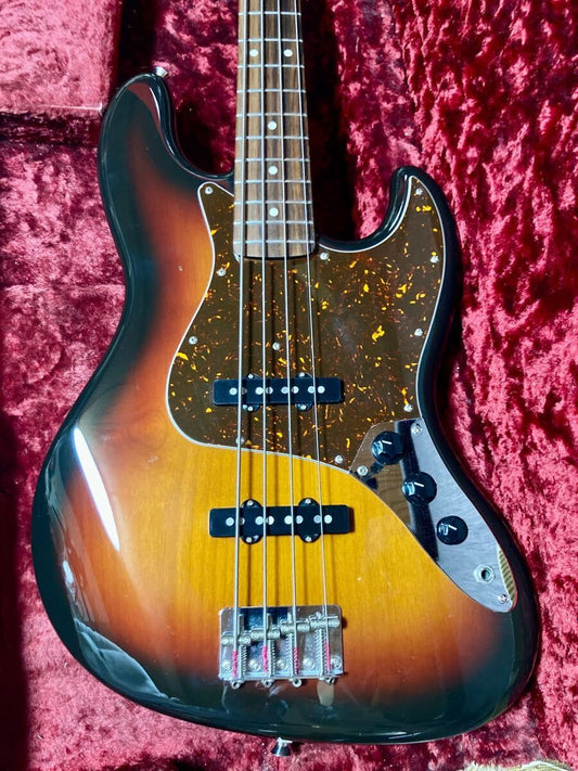Coolz ZJB-1R 3TSB Jazz Bass Made In Japan Fujigen Electric Bass Guitar Used