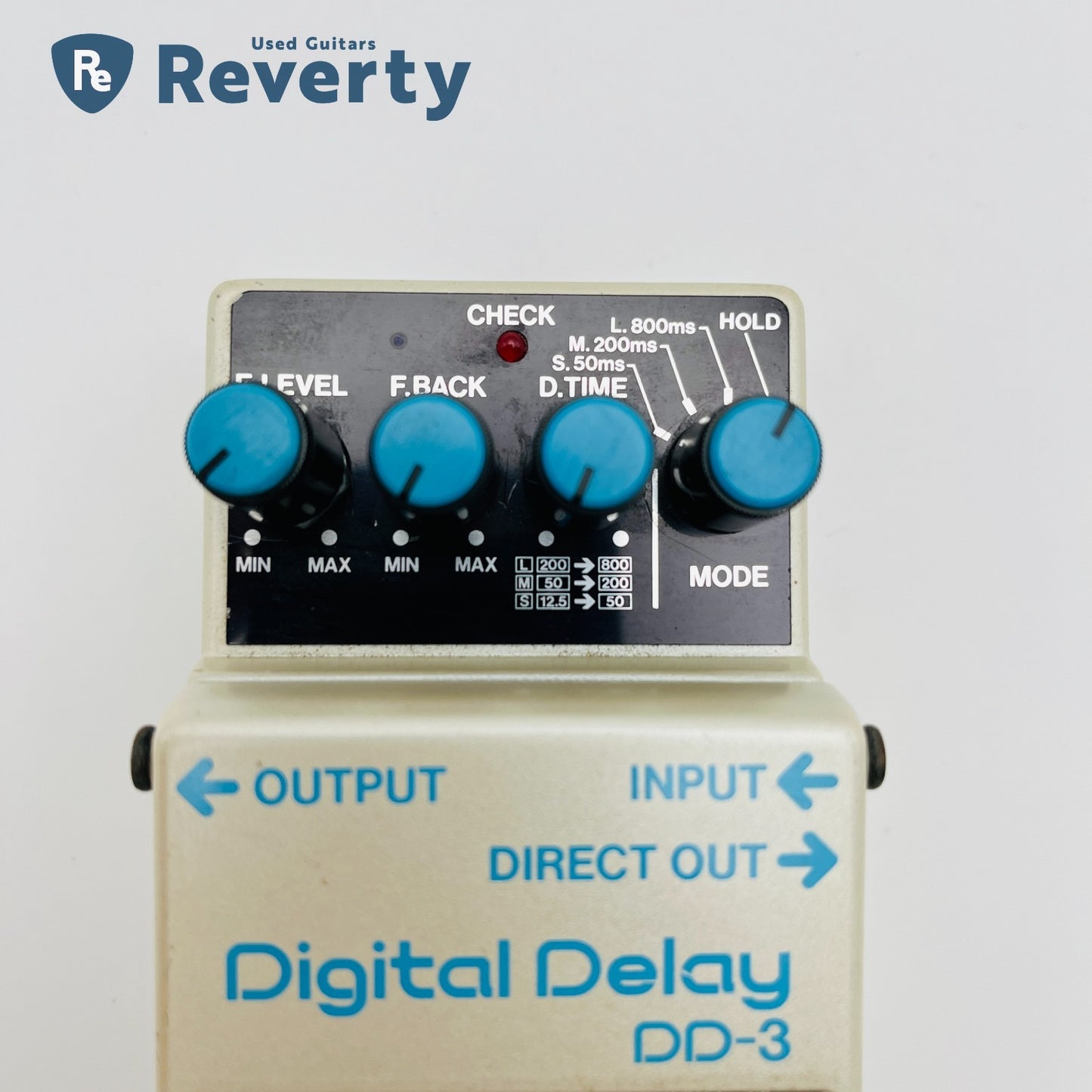 Boss DD-3 Digital Delay Guitar Effect Pedal Made in Japan Blue Label Used