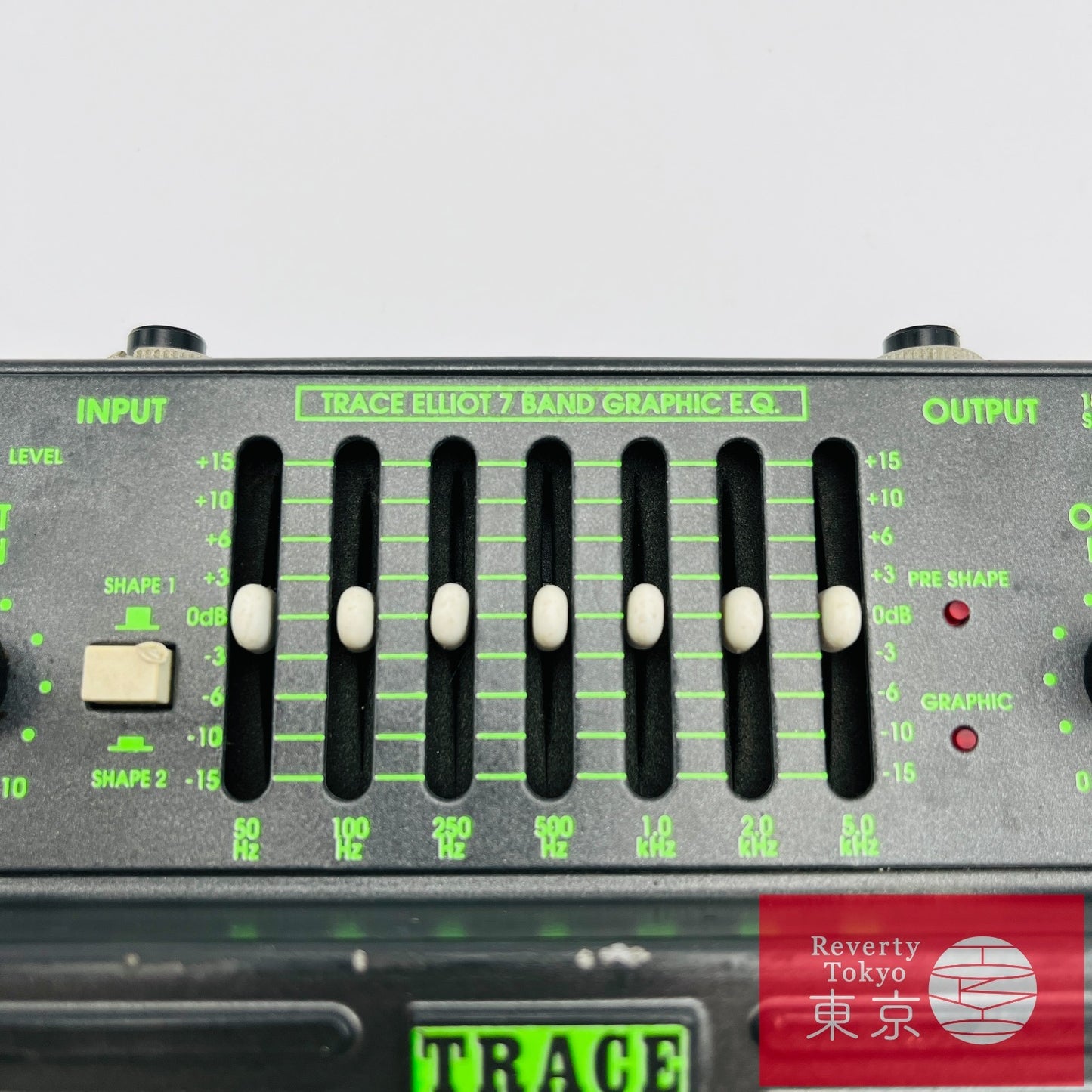Trace Elliot SM7 7-band Equalizer Bass Effect Pedal Tested working Used
