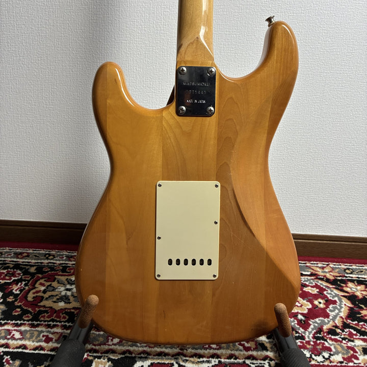 1977-1980 Aria Pro II ST-500 Stagecaster Natural MIJ Matsumoku Vintage Strat