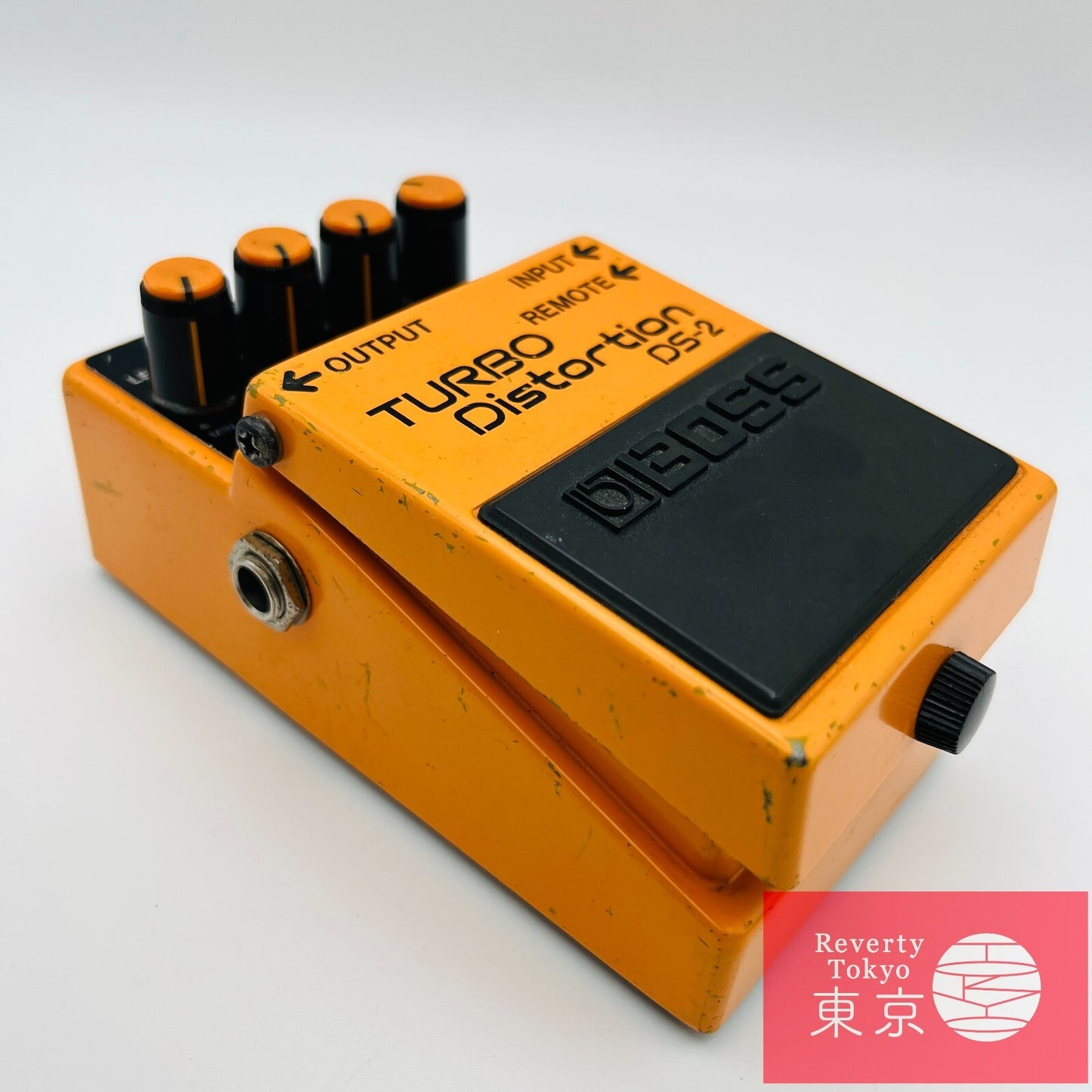 Boss DS-2 Turbo Distortion Guitar Effect Pedal Made in Taiwan Silver Label Used