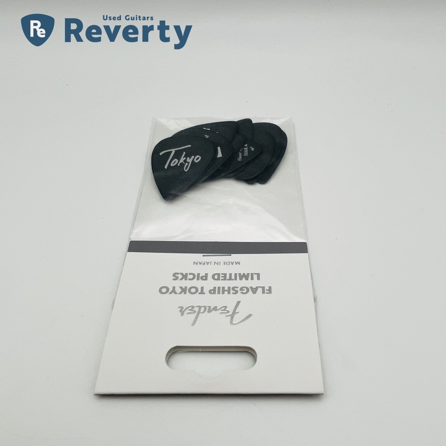 Fender Flagship Tokyo Limited Guitar Picks Black White 12 pcs set Made in Japan