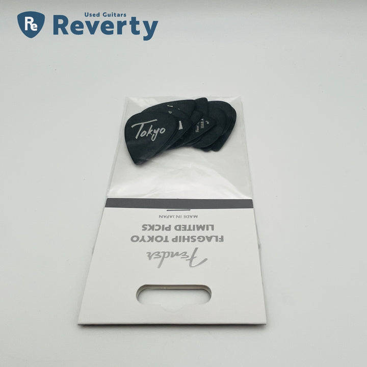 Fender Flagship Tokyo Limited Guitar Picks Black White 12 pcs set Made in Japan