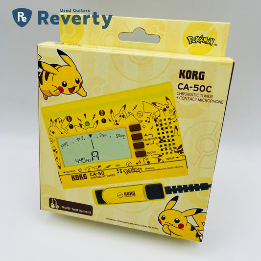 Korg CA-50C Chromatic Tuner Pokemon Pikachu Edition Brand New