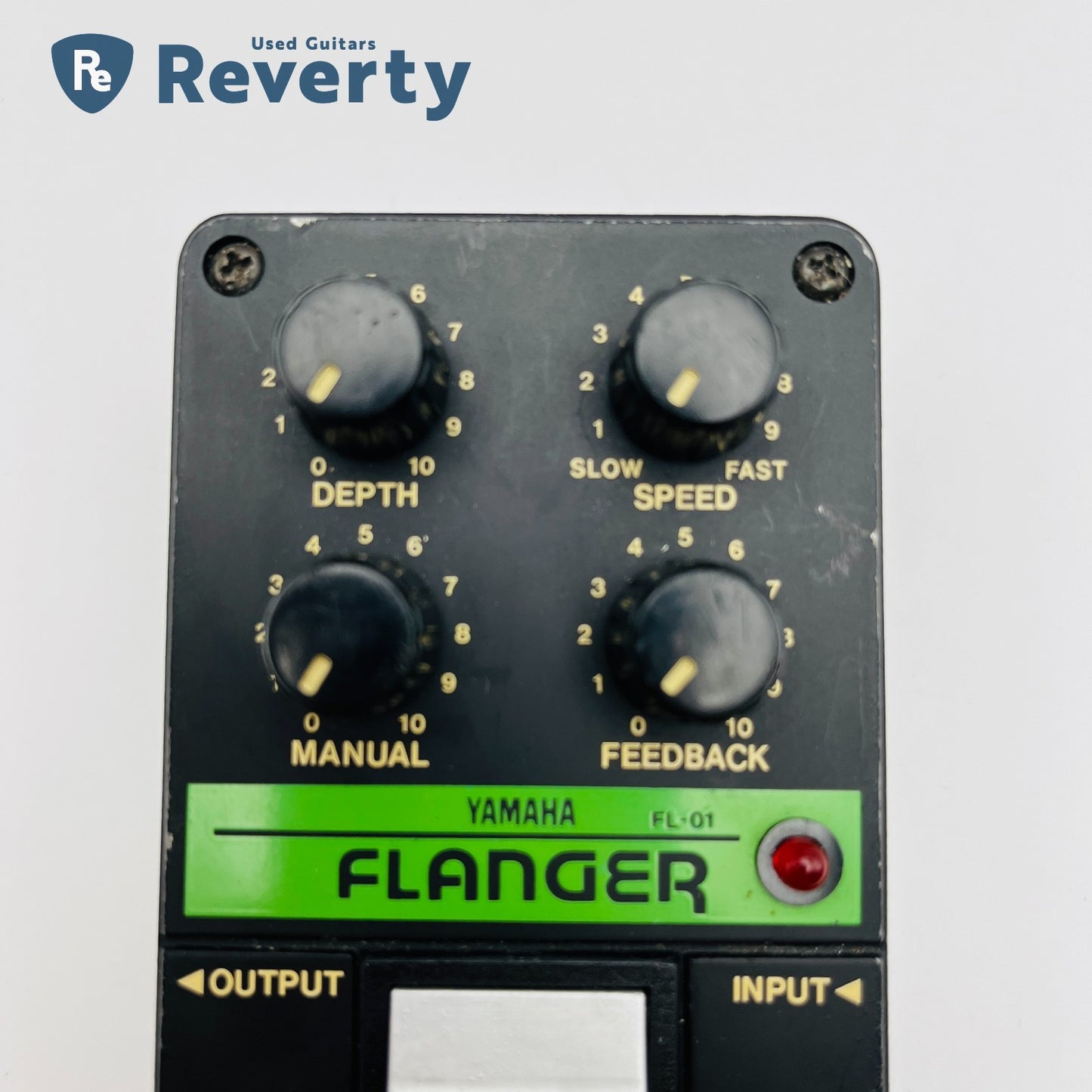 Yamaha FL-01 Flanger 1980s Made in Japan Vintage Guitar Effect Pedal Used