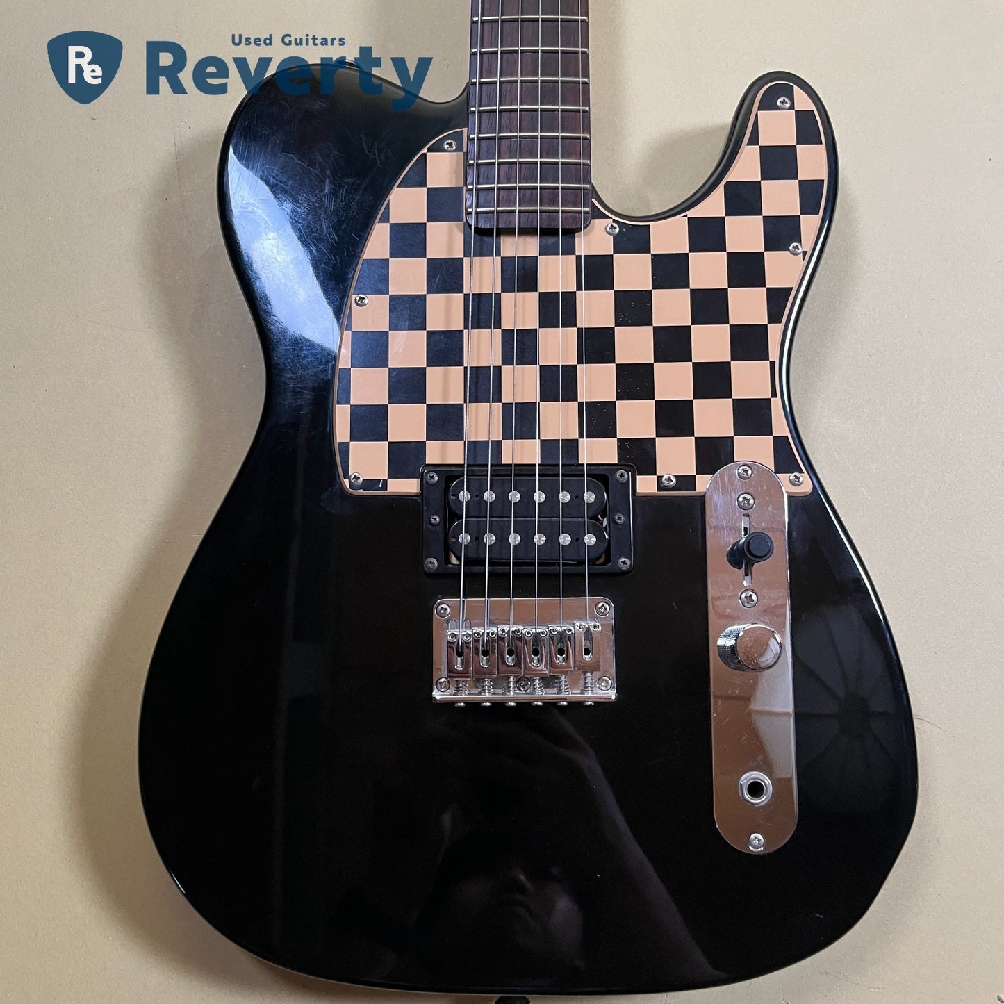 Squier Electric Guitar Avril Lavigne Signature Telecaster Black with Star Inlay
