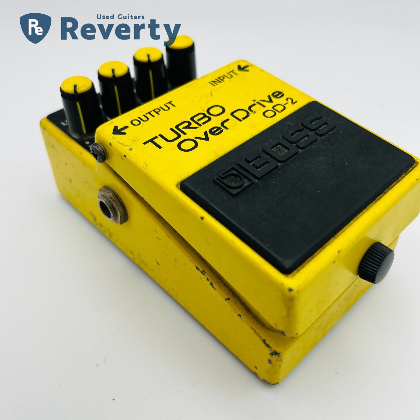 Boss OD-2 Turbo OverDrive Guitar Effect Pedal Made in Japan 1980s Used