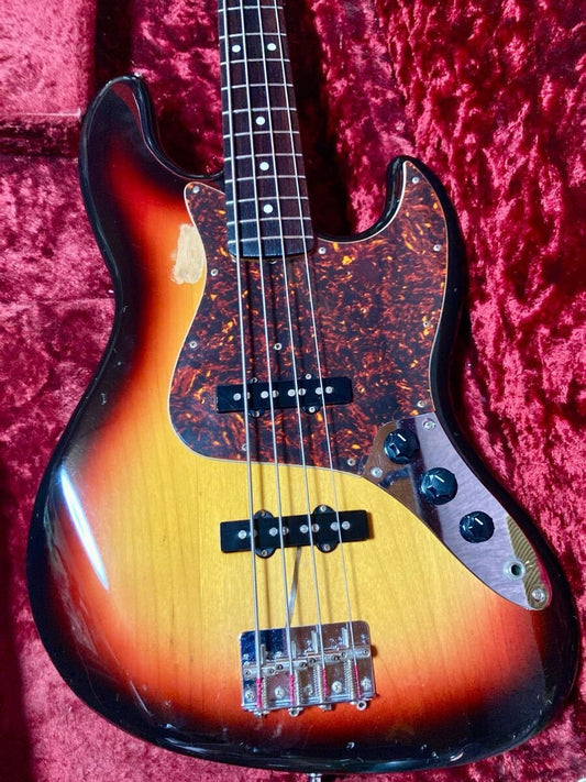 Fender Japan JB62-58 '62 Jazz Bass Reissue 3TSB Made in Japan Electric Bass Used
