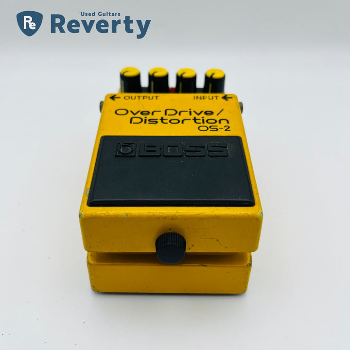 Boss OS-2 OverDrive / Distortion Guitar Effect Pedal Made in Taiwan Used