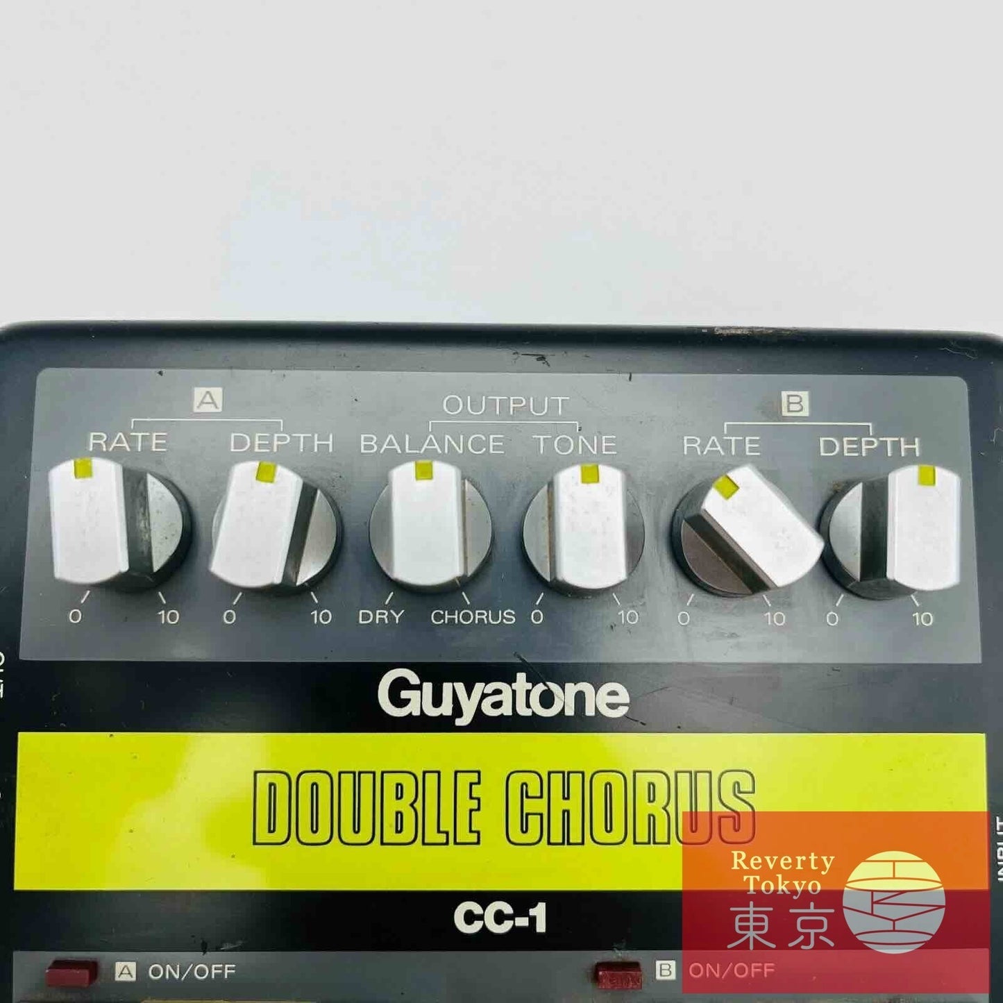 Guyatone CC-1 Double Chorus Guitar Effect Pedal Made in Japan Vintage with Box