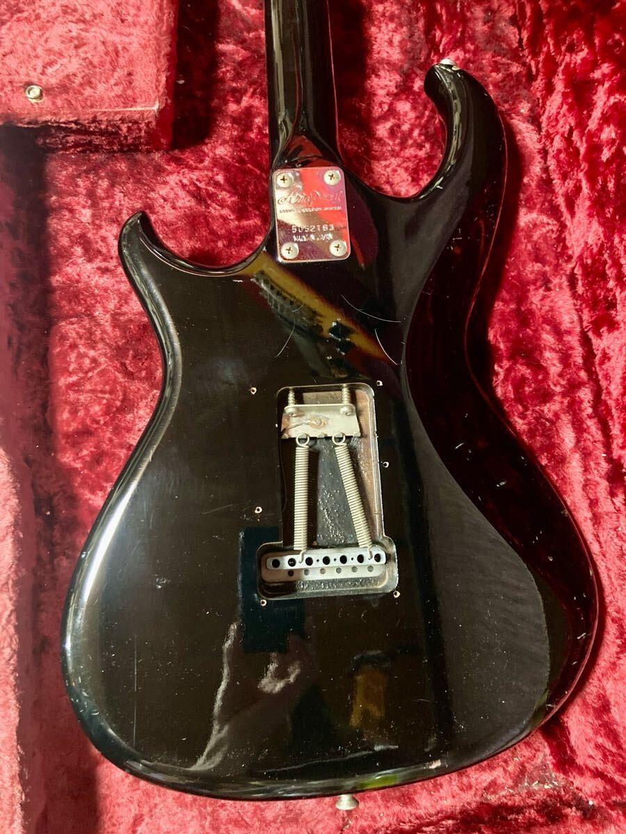 Aria Pro 2 RS Wildcat Black Made in Japan 1985 Electric Guitar Used