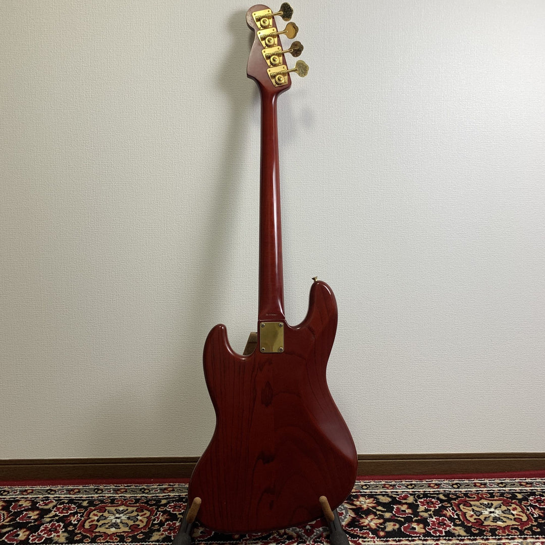 1993-1994 Fender Japan JBG-70 Jazz Bass Satin Red Gold Hardware MIJ Fujigen