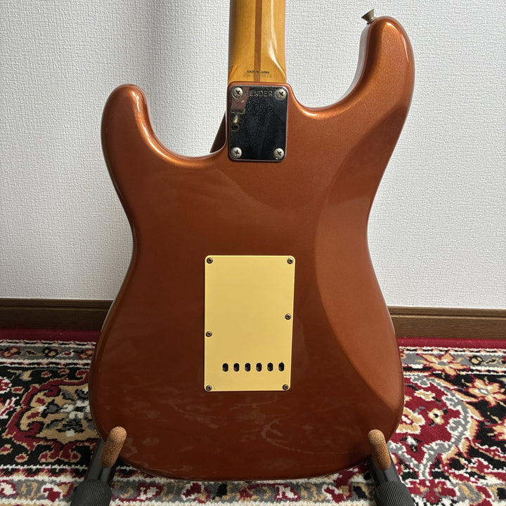 1989-1990 Fender Japan ST-500VM Stratocaster Copper Metallic 22-Fret MIJ Fujigen
