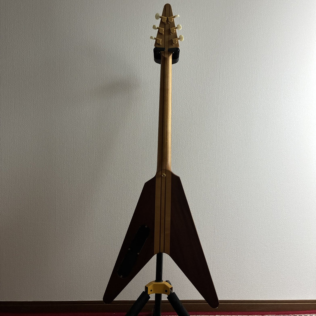 1995-2002 Greco GV-90MH Flying V Mahogany Neck-Through MIJ Japan w/Soft Case