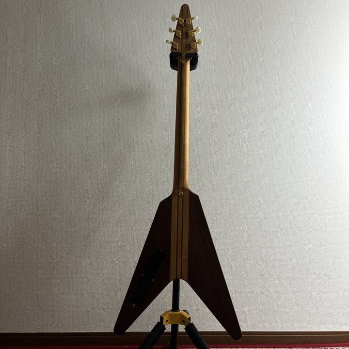 1995-2002 Greco GV-90MH Flying V Mahogany Neck-Through MIJ Japan w/Soft Case