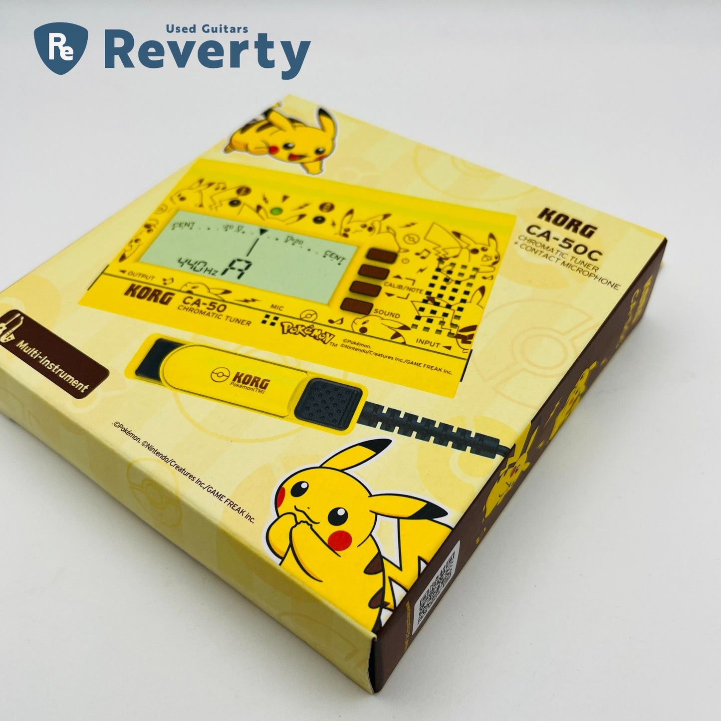 Korg CA-50C Chromatic Tuner Pokemon Pikachu Edition Brand New