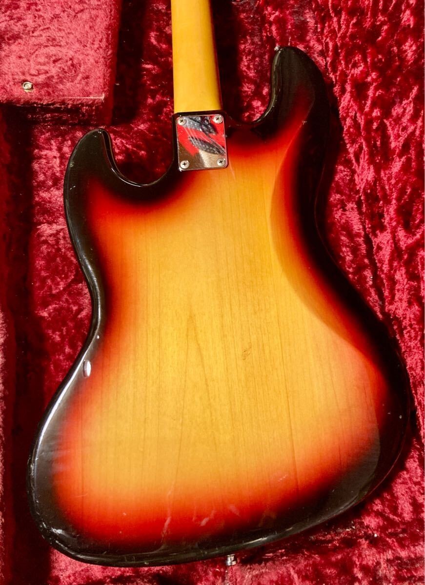 Fender Japan JB62-58 '62 Jazz Bass Reissue 3TSB Made in Japan Electric Bass Used