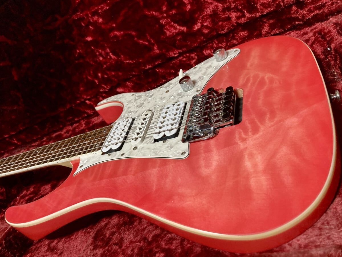 Ibanez SRG-450QMZD Light Coral Limited Edition 2012 Electric Guitar Used