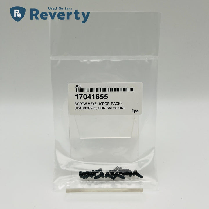 Boss Screw M3X6 for Boss Compact Effect Pedal 10pcs Pack 17041655 Brand new