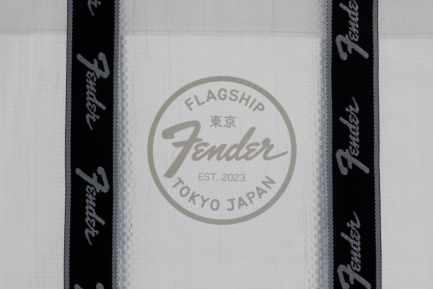 Fender Flagship Store Tokyo Limited Clear Eco Shopper Tote Bag Japan Brand New