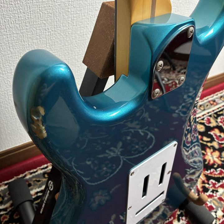 2014 CoolZ ZST-1R Stratocaster Teal Blue Metallic MIJ Fujigen CFS w/Soft Case