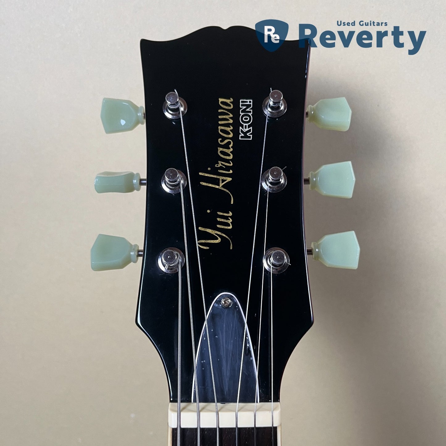 K-ON! KLP-YUI Yui Hirasawa Les Paul Model Electric Guitar w/Original Hard Case